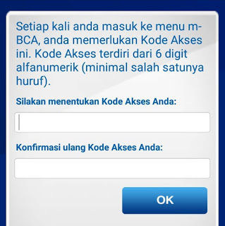 Aktifasi Ulang Aplikasi mBCA