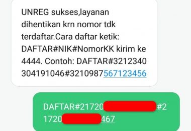 Mengatasi Registrasi Kartu Sim No. KTP & KK Melebihi Batas Pendaftaran