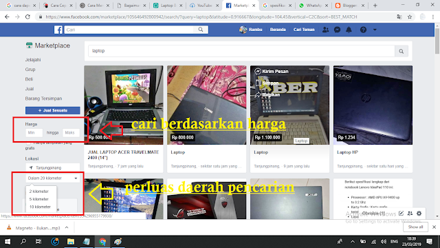 Cara Mencari Barang Seken Atau Baru Di Facebook Dengan Fitur Marketplace - Jagoan Kode