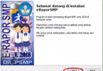 Solusi Dan Cara Menginstal E-Raport SMP