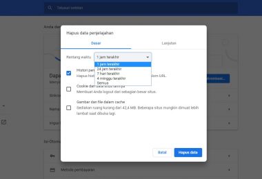 Melihat Dan Menghapus Browsing History Di Browser