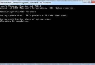 Memperbaiki File Corrupt di Windows