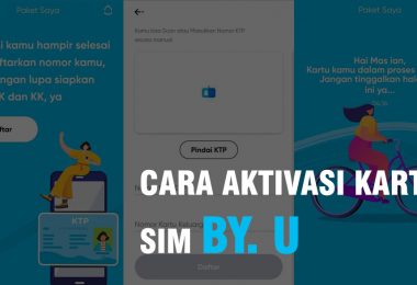 Cara Aktivasi kartu sim by u