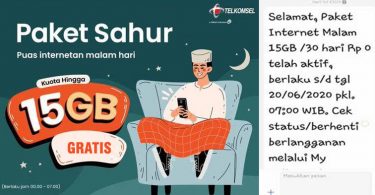 cara-beli-paket-sahur-internet-malam-telkomsel Paket telkomsel gratis