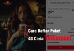 cara mendapatkan paket 4g ceria telkomsel