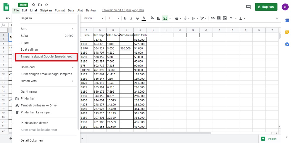 Cara Membuat Spreadsheet Di Excel – Hongkoong