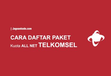 CARA DAFTAR PAKET Kuota ALL NET TELKOMSEL