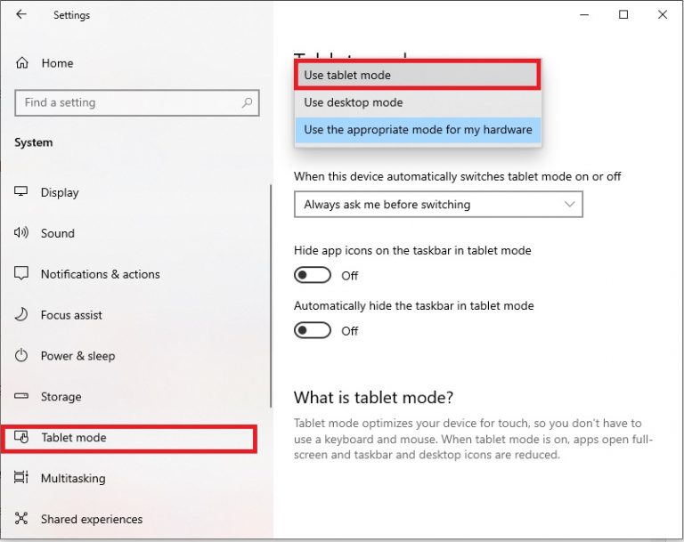 Apa Itu Tablet Mode Di Windows 10 Dan Bagaimana Cara Mengaktifkannya ...