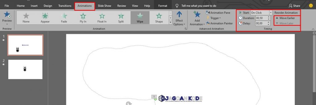 Cara Membuat Animasi Bergerak Di PowerPoint - Jagoan Kode