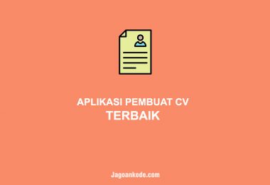 APLIKASI PEMBUAT CV TERBAIK