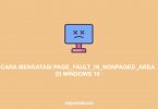 CARA MENGATASI PAGE_FAULT_IN_NONPAGED_AREA DI WINDOWS 10